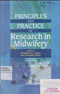 Image of Principles and practice of research in midwifery