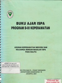 Buku Ajar ISPA Program D-III Keperawatan