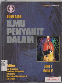 Buku Ajar Ilmu Penyakit Dalam Jilid I (2010)