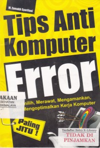 Tips anti komputer error
