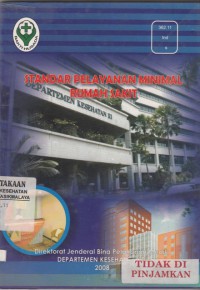 Standar pelayanan minimal rumah sakit (2008)