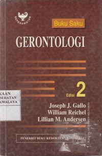 Buku saku gerontologi
