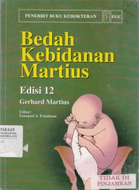 Bedah Kebidanan Martius = Operative Obstetrics : indications and Techniques by Heinrich Martius