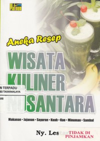 Aneka Resep Wisata Kuliner Nusantara