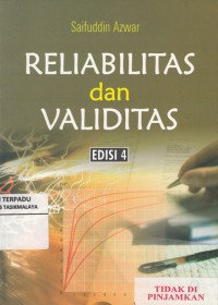 Reliabilitas dan Validitas (2012)