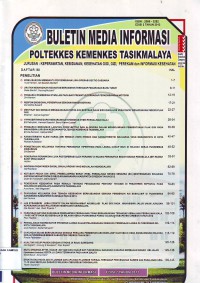 Buletin Media Informasi Poltekkes Kemenkes Tasikmalaya