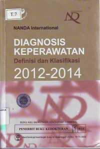 Diagnosis keperawatan nanda definisi dan klasifikasi 2012-2014