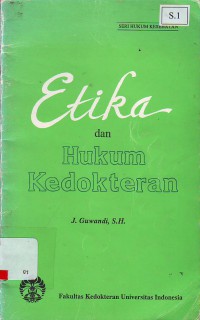 Etika dan Hukum Kedokteran