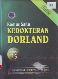 Kamus saku kedokteran Dorland