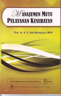 Manajemen mutu pelayanan kesehatan