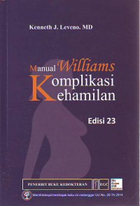 Manual komplikasi kehamilan williams