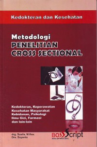 Metodologi penelitian croos sectional