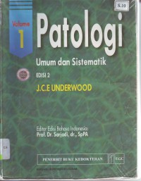 Patologi umum dan sistematik volume 1