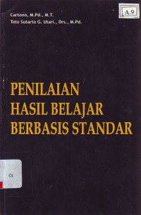 Image of Penilaian hasil belajar berbasis standar