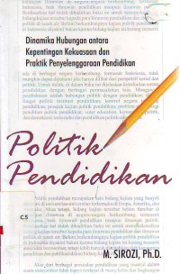 Image of Politik pendidikan