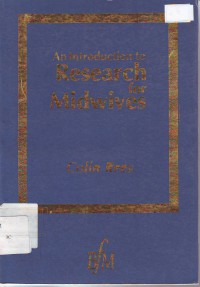 An introduction research for midwives