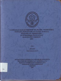 Image of Hubungan antara tingkat kecemasan ibu hamil trimester III terhadap jenis persalinan dan lama kala II di RSUD Indramayu tahun 2012