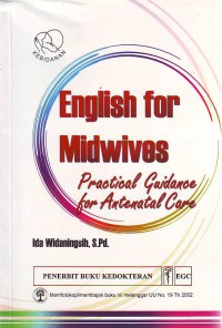 ENGLISH for midwives: practical guidance for antenatal care