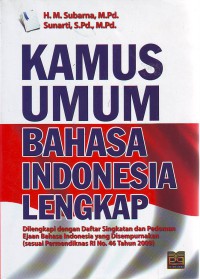 Kamus umum bahasa Indonesia lengkap