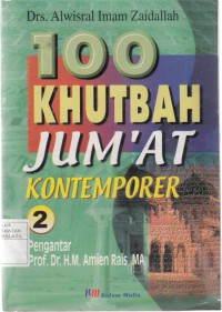 Image of 100 Khutbah Jum'at Kontemporer