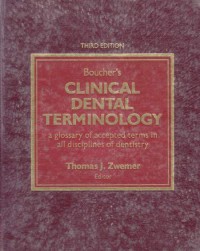 Boucher's Clinical Dental Terminology