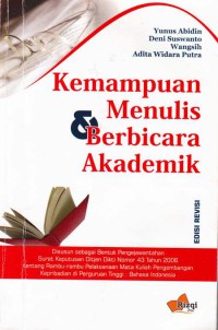 Kemampuan Menulis dan Berbicara Akademik