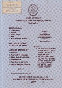 Buku Panduan Perpustakaan Pusat Politeknik Kesehatan Tasikmalaya