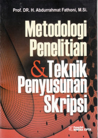 Image of Metodologi Penelitian & Teknik Penyusunan Skripsi