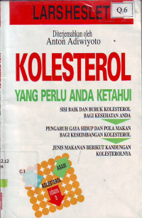 Image of Kolesterol yang perlu anda ketahui